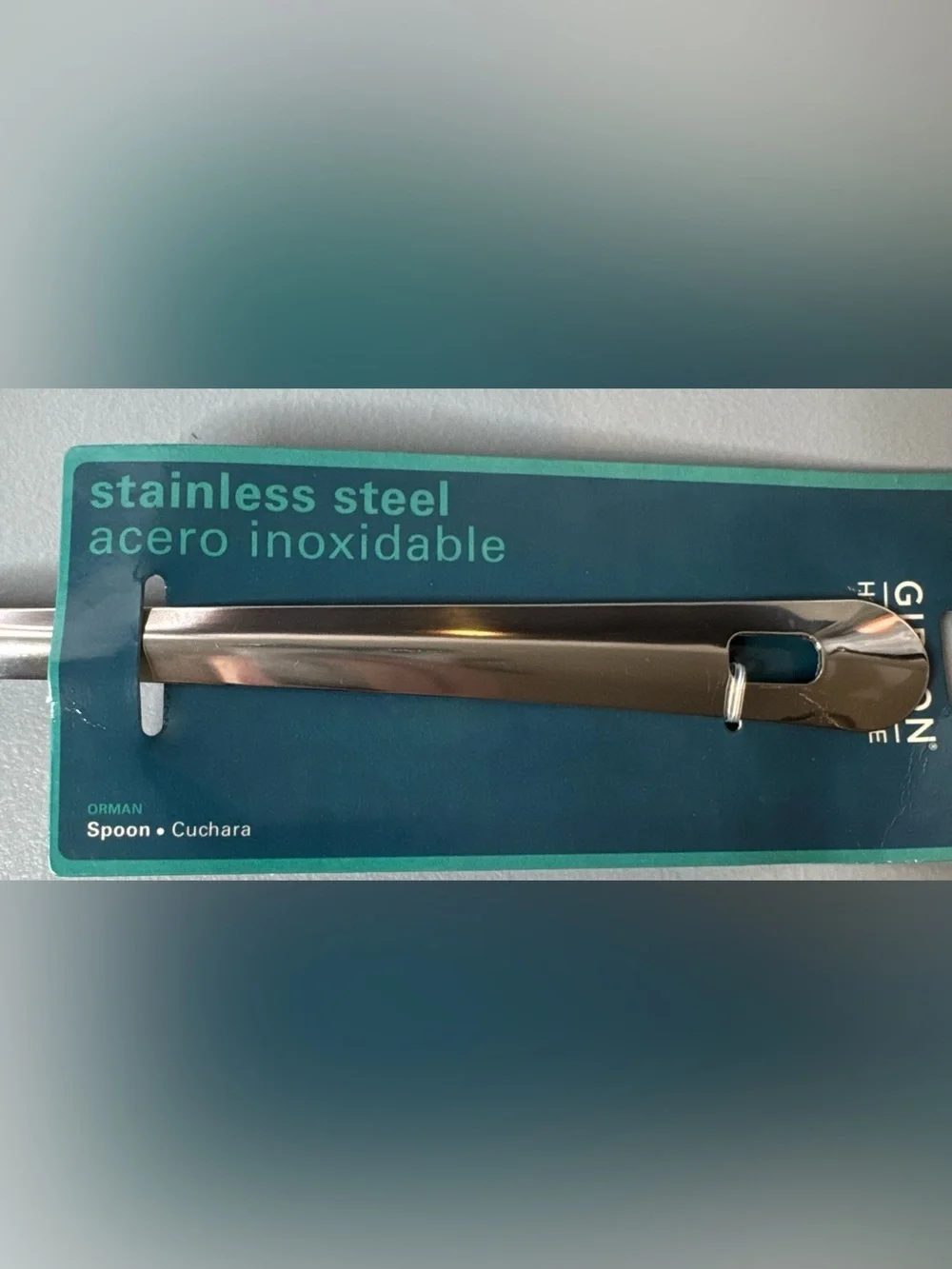Gibson Stainless Steel Serving Spoon  cooking utensil - Silver